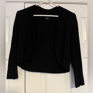 Jessica Howard Classic Black Shrug